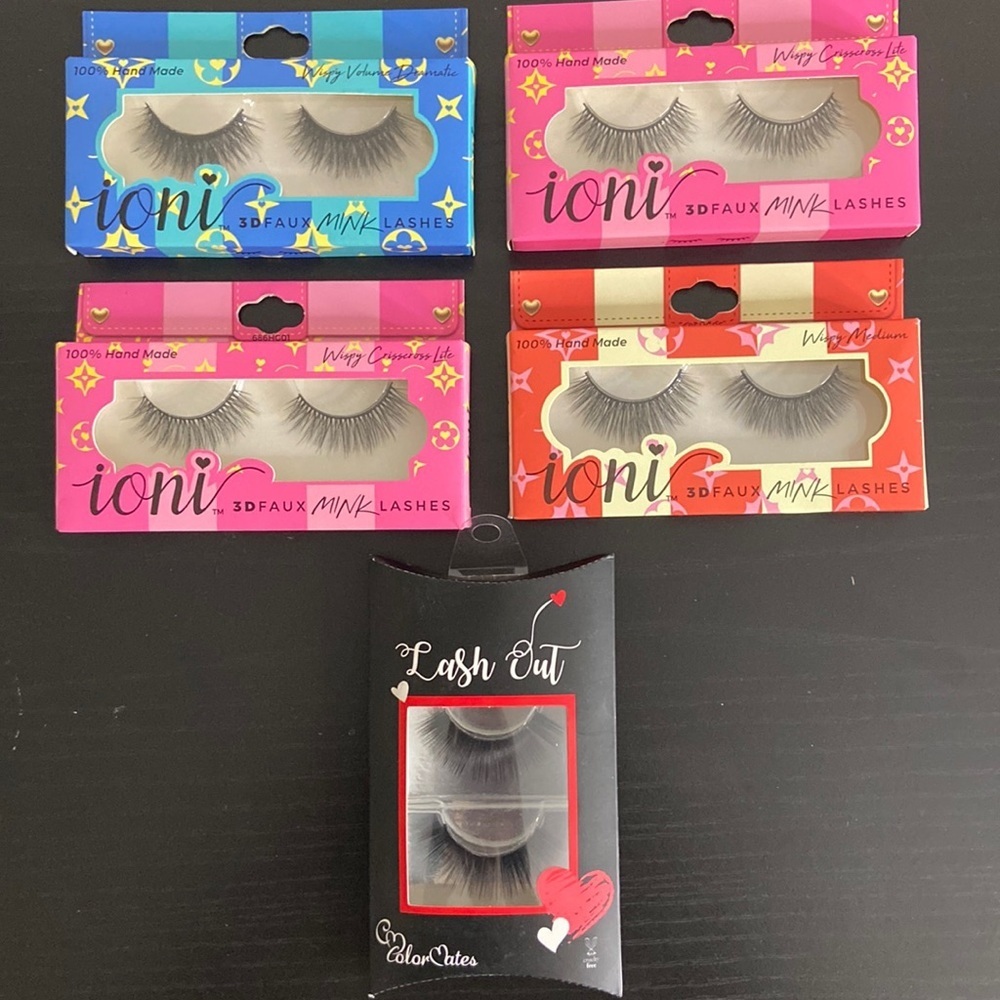Lot of Faux Mink Eye Lashes